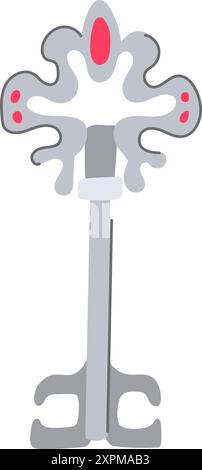 hole magic key cartoon vector illustration Stock Vector Image & Art - Alamy