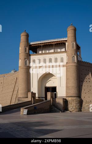 Ark fortress, Bukhara, Uzbekistan Stock Photo