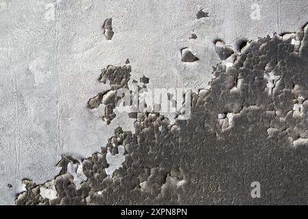 Texture Background Of Burnt Peeling Off Wall Stock Photo