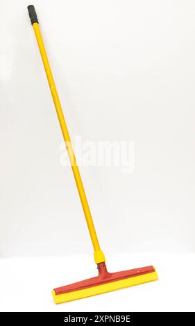 Floor squeegee isolated on white background with copy space Stock Photo