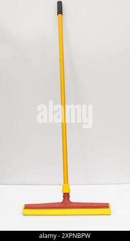 Floor wiper isolated on white background Stock Photo