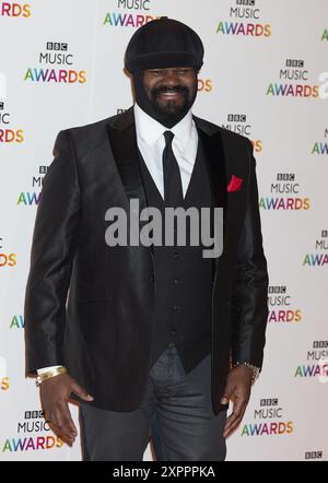 London, UK, December 11, 2014. Gregory Porter attends the BBC Music Awards at Earl's Court Exhibition Centre on December 11, 2014  in London, England, United Kingdom. Credit: S.A.M./Alamy Live News Stock Photo