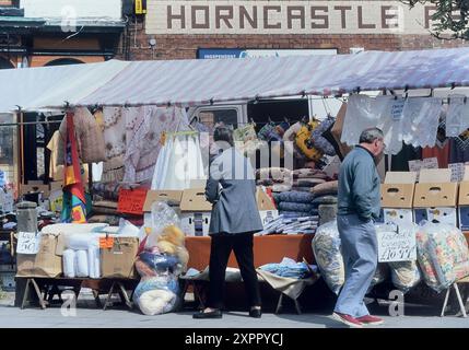 Market day, Horncastle, Lincolnshire, England, UK Stock Photo