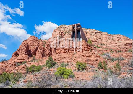 Chapel of the Holy Cross, Sedona, Arizona, USA, United States Stock Photo