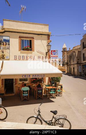 Can Barahona Bodega, - Can Manolo, Ses Salines, region Migjorn, Mallorca, Balearic Islands, Spain. Stock Photo