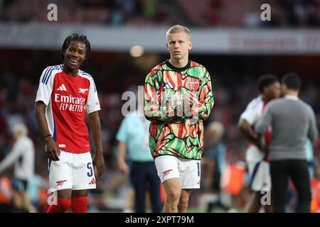 Oleksandr Zinchenko #35 of Arsenal in action during the game