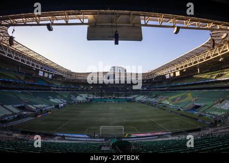 Sao Paulo, Brazil. 07th Aug, 2024. SP - SAO PAULO - 07/08/2024 - COPA DO BRASIL 2024, PALMEIRAS x FLAMENGO - General view of the Arena Allianz Parque stadium for the match between Palmeiras and Flamengo for the Copa Do Brasil 2024 championship. Photo: Ettore Chiereguini/AGIF Credit: AGIF/Alamy Live News Stock Photo