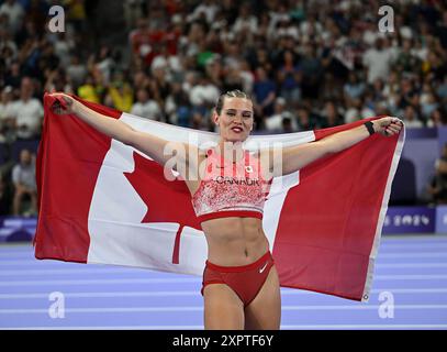 Alysha Newman (Canada). Pole Vault Women finals. IAAF World Athletics