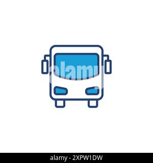 Bus icon vector. bus vector icon Stock Vector