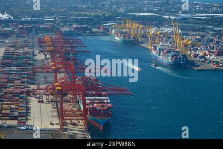 Port Botany, Sydney, New South Wales, Australia Stock Photo