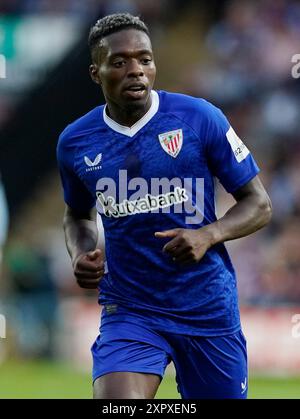 Walsall, UK. 7th Aug, 2024. Alvaro Djalo of Athletic Bilbao during the Pre Season Friendly match at the Bescot Stadium, Walsall. Picture credit should read: Andrew Yates/Sportimage Credit: Sportimage Ltd/Alamy Live News Stock Photo