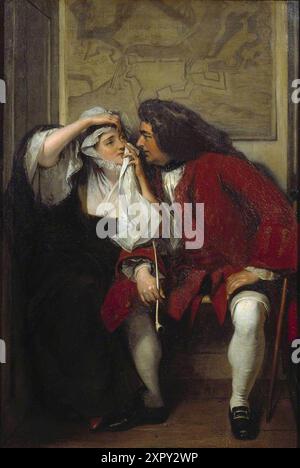 Leslie, Charles Robert; A Scene from Tristram Shandy ('Uncle Toby and the Widow Wadman'); Tate; Stock Photo