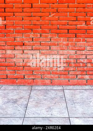 Old brick wall as background and copy space Stock Photo