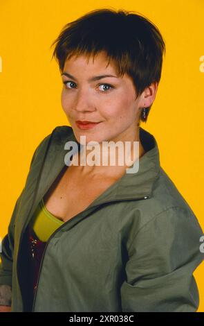 Claudia Schmutzler Deutsche Schauspielerin Portrait Jahr 2000 Stock 