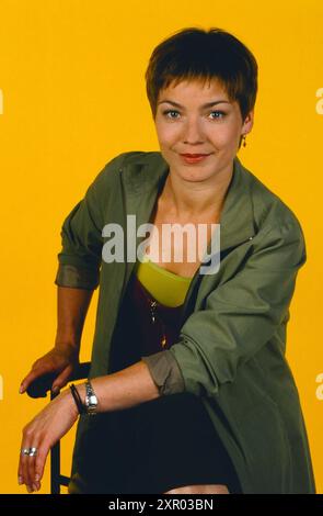 Claudia Schmutzler Deutsche Schauspielerin Portrait Jahr 2000 Stock 