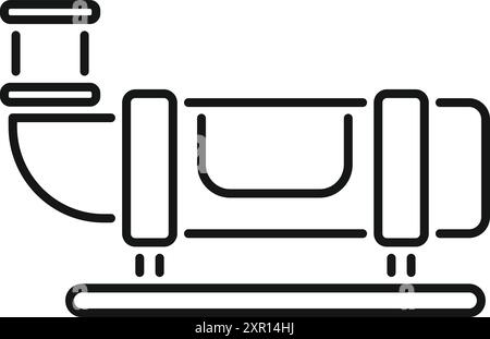 Magnetic levitation train moving on rail using electromagnetic field technology Stock Vector