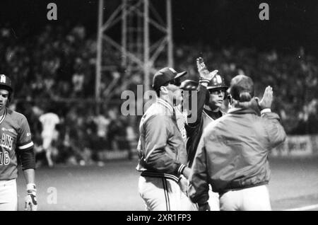 Netherlands - Venezuela, Baseball World Championships 1986, 31-07-1986, Whizgle Dutch News: Historic Images Tailored for the Future. Explore The Netherlands past with modern perspectives through Dutch agency imagery. Bridging yesterday's events with tomorrow's insights. Embark on a timeless journey with stories that shape our future. Stock Photo