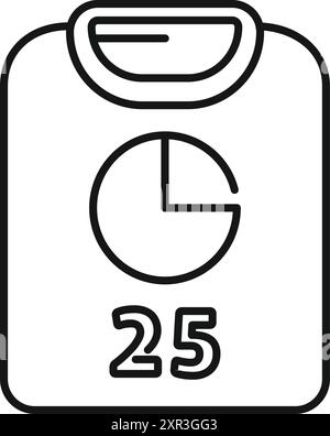 Floor scales displaying body mass index icon showing weight loss progress Stock Vector