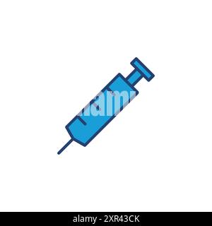 Syringe icon vector. injection icon vector. Stock Vector