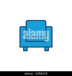 Sofa icon vector. sofa icon illustration Stock Vector