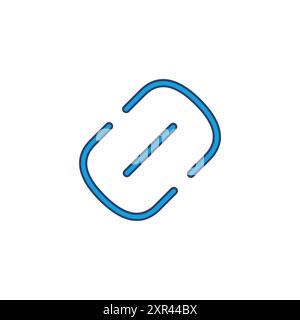 Link icon vector. Hyperlink chain symbol. Stock Vector