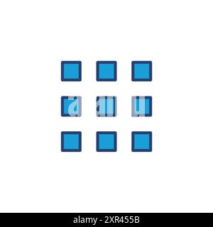 Menu Icon vector. web menu icon. hamburger menu symbol Stock Vector