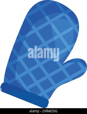 Glove oven mitt icon Vector Stock Vector