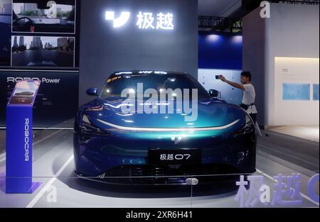 SHANGHAI, CHINA - JULY 7, 2024 - JIDU ROBO-07 Autonomous Driving new ...