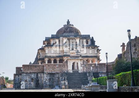 A section of the Kumbalgarh Fort in Udaipur, Rajasthan, India Stock Photo