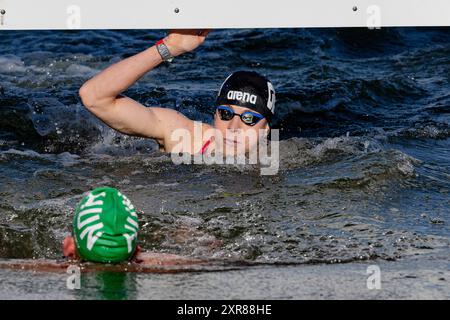 Oliver Klemet, GER Beim Anschlag Im Ziel Gewinnt Silber FRA, Olympische ...