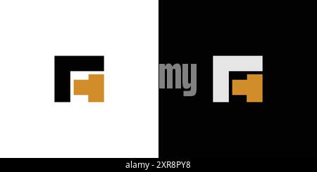 Modern and strong letter A initials logo design Stock Vector