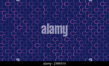 Abstract Geometric Mosaic Background Design, Metaballs Pattern in Editable Vector Format Stock Vector