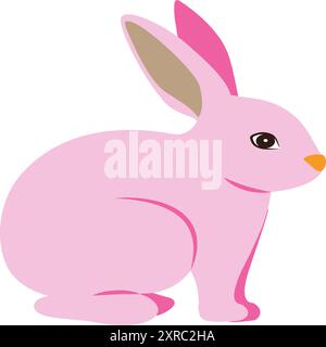 Cute rabbit Illustration Stock Vector Image & Art - Alamy