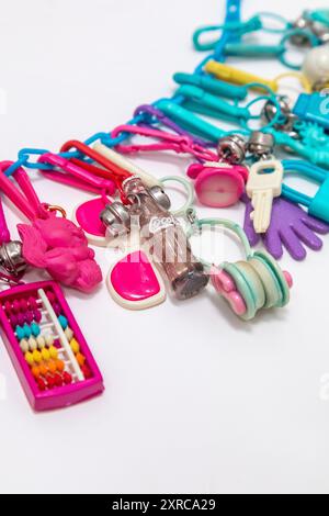 Woodbridge, New Jersey - August 9, 2024: A fashion staple for the 1980s