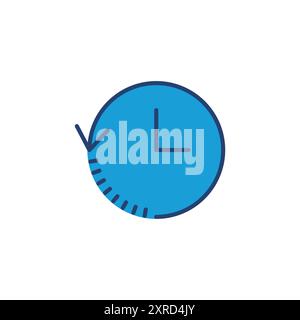 History icon vector. recent event history Stock Vector