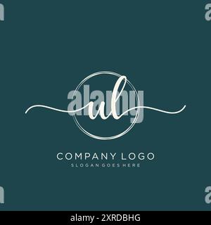 UL logo. U L design. White UL letter. UL/U L letter logo design ...