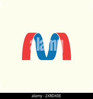 Unique Marketing and Business Letter Logo Stock Vector