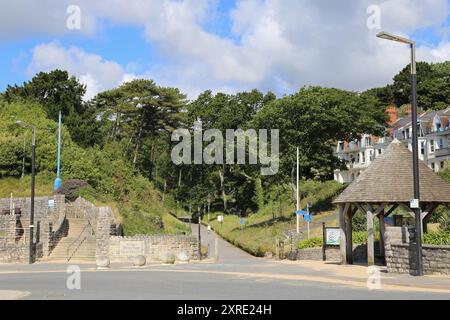 Boscombe Chine Gardens, Bournemouth, Dorset, England, Great Britain, United Kingdom, UK, Europe Stock Photo