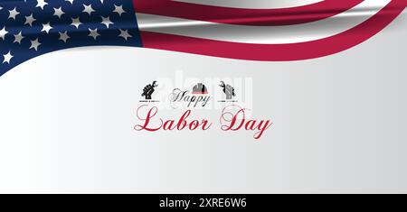 Labor Day A Day to Recognize and Appreciate Workforce Contributions Stock Vector