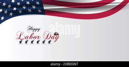 Labor Day A Day to Recognize and Appreciate Workforce Contributions Stock Vector