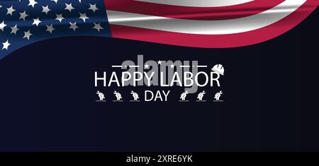 Labor Day A Day to Recognize and Appreciate Workforce Contributions Stock Vector