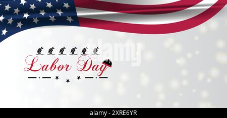 Labor Day A Day to Recognize and Appreciate Workforce Contributions Stock Vector