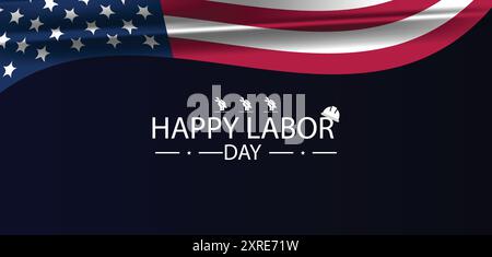 Labor Day A Day to Recognize and Appreciate Workforce Contributions Stock Vector