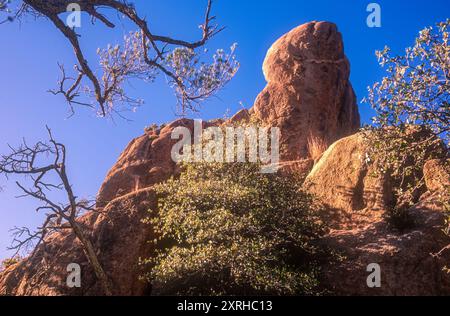 Granite Dells landscape near Watson Lake in Prescott, Arizona. (USA) Stock Photo