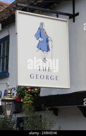 The George, Spaldwick, Cambridgeshire Stock Photo - Alamy