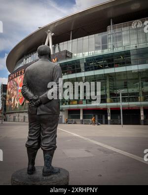 Herbert Chapman @ Emirates Stadium, Arsenal Football Club Stock Photo