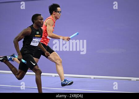 Saint-Denis, France. Credit: MATSUO. 10th Aug, 2024. Kaito Kawabata (JPN) Athletics : Men's 4400m Final during the Paris 2024 Olympic Games at Stade de France in Saint-Denis, France. Credit: MATSUO .K/AFLO SPORT/Alamy Live News Stock Photo