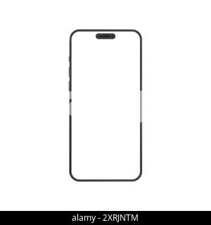 smart phone mockup stock vector Stock Vector