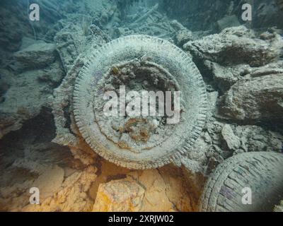 Wreck of the Thistlegorm in the Red Sea, off Egypt Stock Photo - Alamy