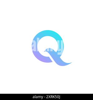 Letter Q Logo Vector. Q Initial Logo Design Stock Vector